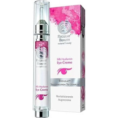 Dr. Niedermaier Regulat® Beauty Silk Hyaluron Eye Creme, Revitalisierende Augencreme - Für strahlende Augenblicke I 15ml