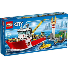 Lego City 60109 - Ugunsdzēsēju laiva, forša rotaļlieta bērniem