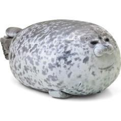 Auspicious sākums Chubby Seal plīša spilvens Cuddly rotaļlietas plīša rotaļlietas Cute Seal plīša Lifelike Ocean Cushion mīksta kokvilnas pildīta spilvena rotaļlieta
