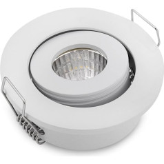 Пакет из 10 3W COB LED Downlights Kit встраиваемый потолочный светильник + драйвер 3000K