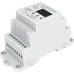 DMX512 uz SPI pārveidotājs DMX dekodētājs SPI kontrolieris Saderīgs ar digitālās IC LED sloksnes Pixel Strip Light veidiem