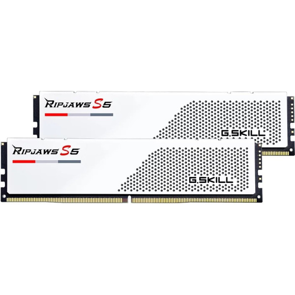 Atmiņa pc ddr5 64gb (2x32gb) ripjaws s5 6000mhz cl30 xmp3 white