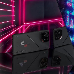 ASUS ROG Phone 9 Pro, ES oficiālais, Phantom Black, 16 GB RAM, 512 GB atmiņa, Snapdragon® 8 Elite, 6,78 collu 185 Hz AMOLED, Sony® Lytia 700: 50 MP kamera