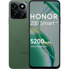 HONOR 200 Smart 5G viedtālrunis, Android mobilais tālrunis bez līguma (5200 mAh, IP64, 6,8