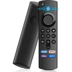 Rezerves tālvadības pults ar balss funkciju, piemērota Smart TV Stick 2. un 3. paaudzes televizoriem, piemērota Smart TV Cube 1. un 2. paaudzes televizoriem, Smart TV 3. paaudzes televizoriem.