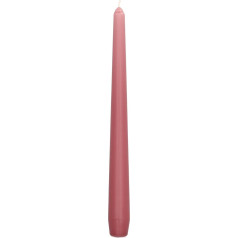 Papstar 88727 Tapered Candles, Diameter 2.2 cm, 25 cm, Dusky Pink, Pack of 50