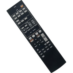 VINABTY-Fit RAV521-ZJ66500 Rezerves tālvadības pults Yamaha audio video uztvērēja RAV521 ZJ66500 tālvadības pults RAV521ZJ66500 HTR-3067 YHT-4910U RX-V377 YHT-4910UBL VD-199 RX-VD-199 RX-VD 377BL