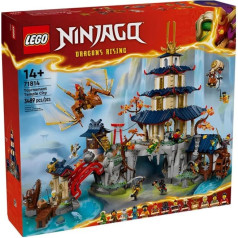 Ninjago klucīši 71814 turnīra pilsēta ar templi