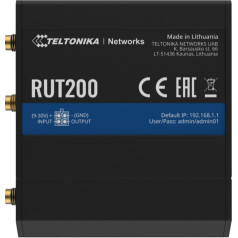 Maršrutētājs 4g/lte rut200 (cat 4), 3g, 2g, wifi, ethernet