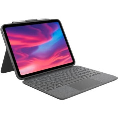 Combo touch ipad 10th gen oxford grey us dėklas