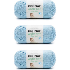 Bernat Softee Baby Dusk Sky kokvilnas dzija - 3 iepakojumi pa 120g - Sajaukums - 3 DK (Viegla) - 220m - Adīšana / tamborēšana