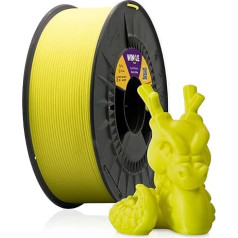 WINKLE PLA HD filaments fluorescējoši dzeltens elektriskais 3D printerim PLA filaments 1,75 mm 1kg dzeltens PLA | Fluorescējoša optika | 1kg spole