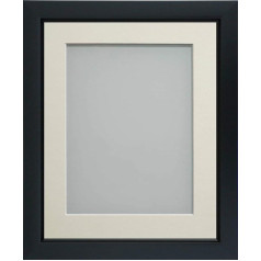 Frame Company Ainsworth Range White Picture Photo Frame ar melnu stiprinājumu * Izvēle izmēra * NEW