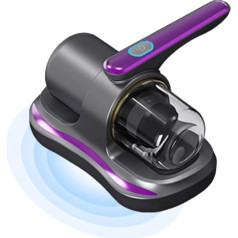 Kamanan Mite Vacuum Cleaner 100 W matraču tīrītājs Mite Vacuum Cleaner matračiem, Mite Vacuum Cleaner, gultas matraču putekļu sūcējs ar UV gaismu un pastāvīgu putekļu tvertni matračiem, dīvānam,