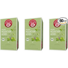 Teekanne Premium Organic Organic Mountain Herbs 3 iepakojuma gabaliņi (3 x 20 tējas maisiņi) 3 x 36 g