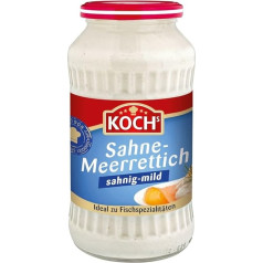 KOCHs Krēmkrūmu mārrutki (670 g stikla)