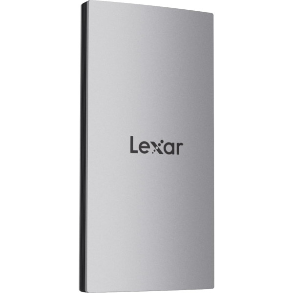 Lexar ES3 ārējais SSD 1TB, USB 3.2 Gen2 pārnēsājamais SSD, līdz 1050MB/s nolasīšanai, 1000MB/s ierakstīšanai, pārnēsājamais SSD iPhone15 sērijas ierīcēm/Mac/PS5/XBOX/Laptop/PC un spēļu konsolēm (LES3XXX001T-RNSNG)