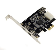 KALEA-INFORMATIQUE PCIe Ieee1394b Firewire 800 Controller karte. TI CHIPSET XI02213AZAY