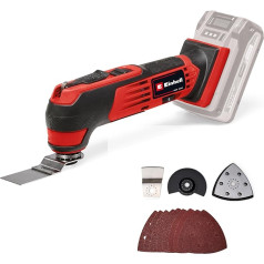 Einhell akumulatora daudzfunkciju ražotājs TE-MG 18/1 Li - Solo Power X-Change (18 V, 3 funkcijas, magnētiskā piedziņa, magnētiskā piedziņa, elektroniskā piedziņa, inkl. Zubehör, ohne Akku)