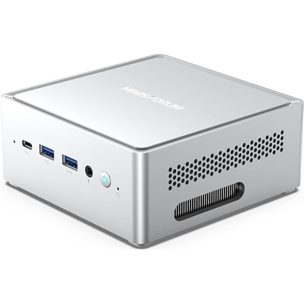 MINIS FORUM Mini PC NAB9 - procesors Core i9-12900HK līdz 5,0 GHz, 14 kodolu / 20 pavedieni, 32 GB RAM, 1 TB SSD, dubults LAN 2,5G, WiFi 6, BT5.2, 2 HDMI porti, 3 x USB C, 4 x USB A