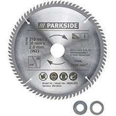 Parkside ripzāģa asmenis Pksb 210 A1 80 Tips Fine Cut