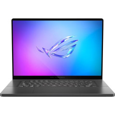 ASUS ROG Zephyrus G16 klēpjdators | 16 collu 2,5k WQXGA 240Hz/3ms 16:10 IPS displejs | AMD Ryzen AI 9 HX 370 | NVIDIA RTX 4060 | 32 GB RAM | 1 TB SSD | Windows 11 | QWERTZ tastatūra | Eclipse Grey