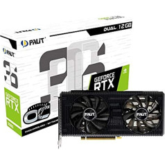 Palit VGA RTX 3060 Dual OC 12GB (GDDR6, HDMI 2.1, 3xDP 1.4a,) NE63060T19K9-190AD