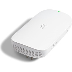 Cisco Business 151AXM Wi-Fi 6 2x2 Mesh Extender - настенная розетка, 3 года защиты оборудования (CBW151AXM-B-NA) | Требуются точки доступа Cisco Business 150AX