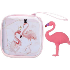 64 GB USB Stick High Speed Silicone Flamingo with Box Cartoon Flash Memory Stick Pen Drive Laptop Computer PC Windows (64 GB, Flamingo with Box)