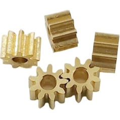 Zobratu zobrats Zobratu zobrats Motora pārnesumkārba 1 gab. 9T 0,35 m vara zobrats 9 zobi 1,52 mm caurums Mehāniskās motora transmisijas daļas