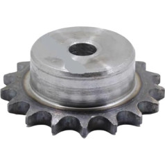AJASMKLX 1 Stück 06B 9-24 Zähne Kettenrad Kettengetriebe Industrieller A3-Stahl Passend for 06B Rollenkette Teilung 9,525 mm(16 zobi)