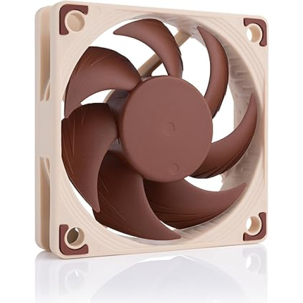 Noctua NF-A6x15 FLX, kluss, plāns, 3 kontakti (60 x 15 mm, brūns)