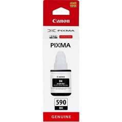 Canon tintes tvertne GI-590 BK melna - 135 ml oriģināla Pixma printerim MegaTank