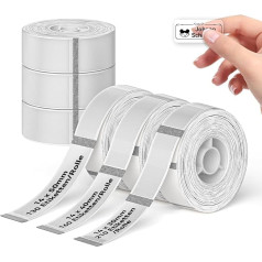 NIIMBOT Etiķetes pašlīmējoša lente D110 / D11 / D101, 14 x 30 mm/2 ruļļi, 14 x 40 mm/2 ruļļi, 14 x 50 mm/2 ruļļi, 6 ruļļi Termiskā etiķešu lente mājas birojam, caurspīdīga