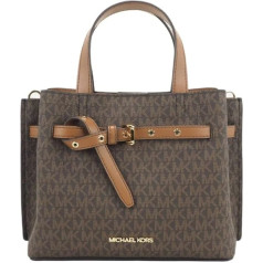 Michael Kors Emilia Small Pebbled Leather Satchel - maza, apdarināta ādas soma