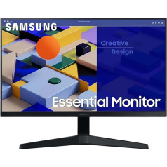 Samsung S31C Essential Monitor S24C314EAU 24 collu IPS panelis Full HD izšķirtspēja Eco Saving Plus AMD FreeSync 5 ms reakcijas laiks 75 Hz atjaunināšanas frekvence Melns