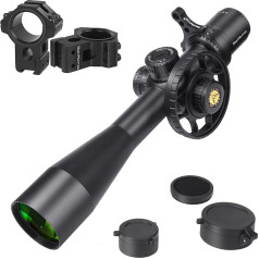 Westhunter Optics WHT SFIR FFP sērijas kompaktais medību šaujamieroču tālskatis 30 mm ar sarkano apgaismojumu, atstarojošs stikls 1/10 MIL taktiskais precīzijas šaujamieroču tālskatis | 3 modeļi