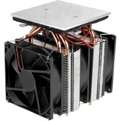 Socialme-eu Pusvadītāju dzesēšanas ierīce Termoelektriskais dzesētājs 12 V 10 A DIY Mini ledusskapis Datoru komponenti Ventilatori Atkārtoti lietojams iepakojums