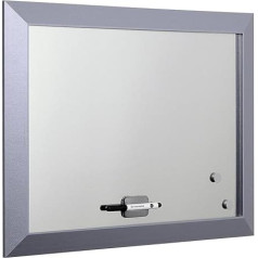 Bi-Office Magnētiskā MM04100832 Kamashi Balta tāfele 60 x 45 cm Pelēkā krāsā