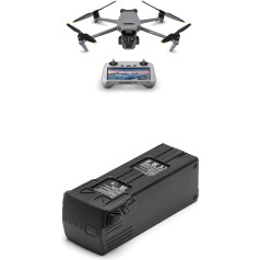 DJI Mavic 3 Pro ar DJI RC, vadošais drons ar trīskāršu kameru un 4/3 CMOS Hasselblad kameru un Mavic 3 inteliģentā lidojuma akumulatoru