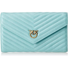 Pinko Sieviešu kompaktais maksts L Sheep Nappa C Travel Accessory Wallet