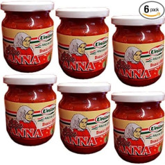 Edes Anna Pepper Paste Mild Edes Anna Economy Pack Pepper Spice Cream UNIVER no Ungārijas (1200 g / 6 x 200 g)