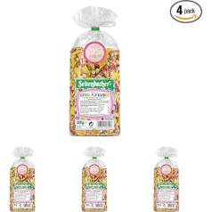 Seitenbacher Muesli Extra bērniem, zemenes, šokolāde, kukurūzas pārslas, bez kviešu piedevām, (1 x 400 g) (4 gab. iepakojumā)
