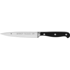 WMF Larding Knife Spitzenklasse Plus Garums 22 cm Asmens garums 12 cm Performance Cut Ražots Vācijā Kalts speciāls asmens tērauds Bezšuvju kniedēts Plastmasas rokturis