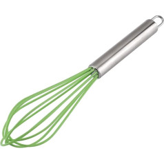 apgādes karte Whisk Nerūsējošā tērauda putukrāsas mikseris Kitchen Aid sajaukšanai, putukrāsošanai, sitamībai un maisīšanai Zaļā krāsā