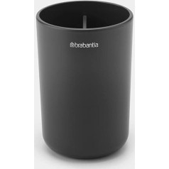 Brabantia 280283 ReNew Collection zobu birstes turētājs, tumši pelēks