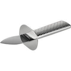 Alessi Colombina FM23/44 Zivju austeru nazis, tērauds AISI 420, 18/10 nerūsējošais tērauds, spoguļpulveris, sudraba krāsā, 16 x 5,3 x 4,2 cm