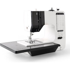 Šujmašīna iesācējiem ar pagarināmo galdu, Outbit 12 dūrieni ar dubultiem diegiem, elektriskās šujmašīnas bērniem (ES kontaktdakša)