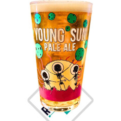 Roxley Beavertown Young Sun Pint Glasses X24 Original Beer Lager Pint Glasses | Arī ar firmas zīmola alus vāciņiem