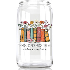 Grauzdētas pasakas dzērienu kanna glāze grāmatu mīļotājiem Lasīšanas dāvana 16oz alus kanna ledus kafijas krūze Cute Mug viņai